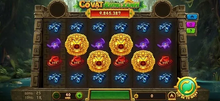 Trải nghiệm mới mẻ nổ hũ Cổ Vật Rừng Xanh mang lại