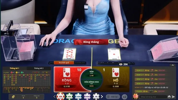 Rồng Hổ - Những bí kíp cá cược bất bại tại sảnh live casino